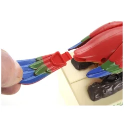 Insten Parrot Piggy Bank Robotic Coin Munching Toy Money Box, Red, 6.6x6.5 Inches -Kids Home Store GUEST deff25c7 f6ed 4329 9ed2 1a3c83056add