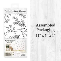 Black Flowers Wall Decor - Decalcomania 11 Black Flowers Wall Decor - Decalcomania -Kids Home Store GUEST e205af94 b34c 4d80 a40d b03af8898a61