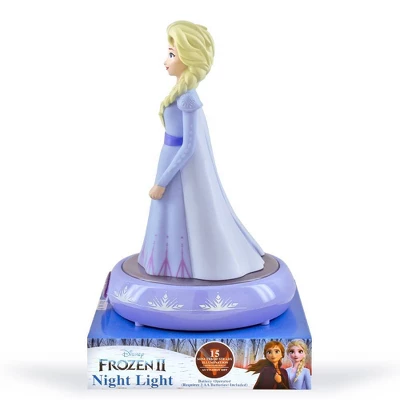 Frozen 2 Elsa LED Nightlight Purple 2 Frozen 2 Elsa LED Nightlight Purple - Image 2