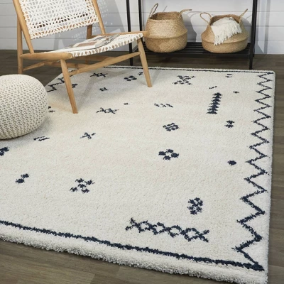 Eila Geometric Shag Kids' Rug - Balta Rugs 2 Eila Geometric Shag Kids' Rug - Balta Rugs - Image 2