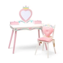 Princess Vanity Table And Chair Set - WildKin -Kids Home Store GUEST f267f55f 6f5e 4a4f abdb 93b8d43fadc4
