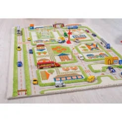 39"x59" Traffic Green 3D Play Rug - IVI 21 39"x59" Traffic Green 3D Play Rug - IVI -Kids Home Store GUEST f44c55e4 d186 4d06 b01a fc2b564624c5