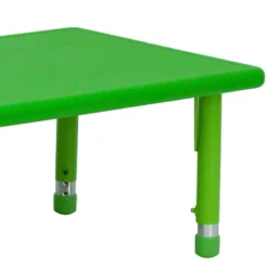 Emma And Oliver 24"W X 48"L Rectangular Plastic Height Adjustable Activity Table 16 Emma And Oliver 24"W X 48"L Rectangular Plastic Height Adjustable Activity Table -Kids Home Store GUEST f6d78029 164e 4a5e 9889 3d548791c4bc