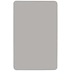 Flash Furniture Mobile 24''W X 60''L Rectangular HP Laminate Activity Table - Standard Height Adjustable Legs