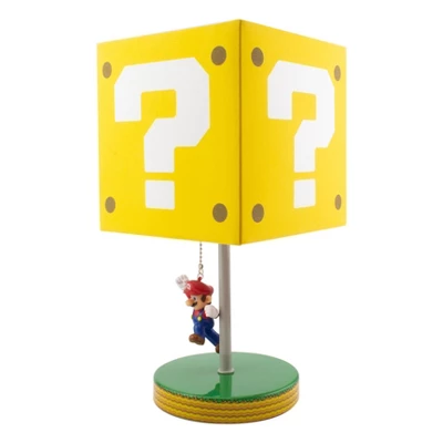 14" Nintendo Super Mario Block Table Lamp 3 14" Nintendo Super Mario Block Table Lamp - Image 3