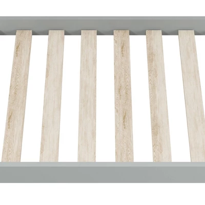 Kids' Twin Over Twin Caspian Bunk Bed With Hanging Nightstand Gray - Hillsdale Furniture 3 Kids' Twin Over Twin Caspian Bunk Bed With Hanging Nightstand Gray - Hillsdale Furniture - Image 3