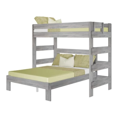 Max & Lily Farmhouse Twin Over Queen L-Shaped Bunk Bed 6 Max & Lily Farmhouse Twin Over Queen L-Shaped Bunk Bed - Image 6