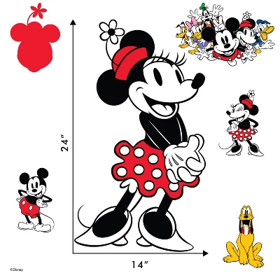 Classic Minnie Wall Decal - Decalcomania 2 Classic Minnie Wall Decal - Decalcomania - Image 2