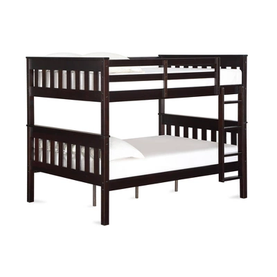 Full Over Full Petty Wood Bunk Bed With USB Port - Room & Joy 13 Full Over Full Petty Wood Bunk Bed With USB Port - Room & Joy - Image 13
