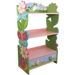 Magic Garden Floral Bookshelf - Fantasy Fields By Teamson Kids -Kids Home Store GUEST fd4a1007 731b 48d3 bd75 92db0e1a6618