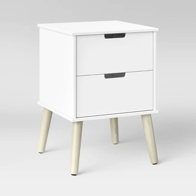 Modern Kids' Nightstand White - Pillowfort™ 7 Modern Kids' Nightstand White - Pillowfort™ - Image 7
