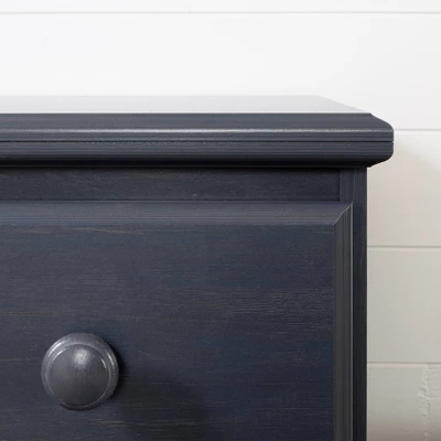 Summer Breeze 1 Drawer Nightstand Blueberry - South Shore 4 Summer Breeze 1 Drawer Nightstand Blueberry - South Shore - Image 4